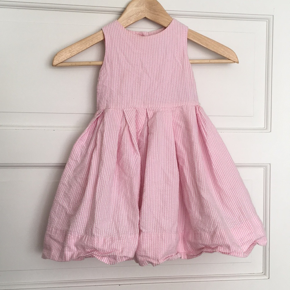 Ralph Lauren pink gingham dress